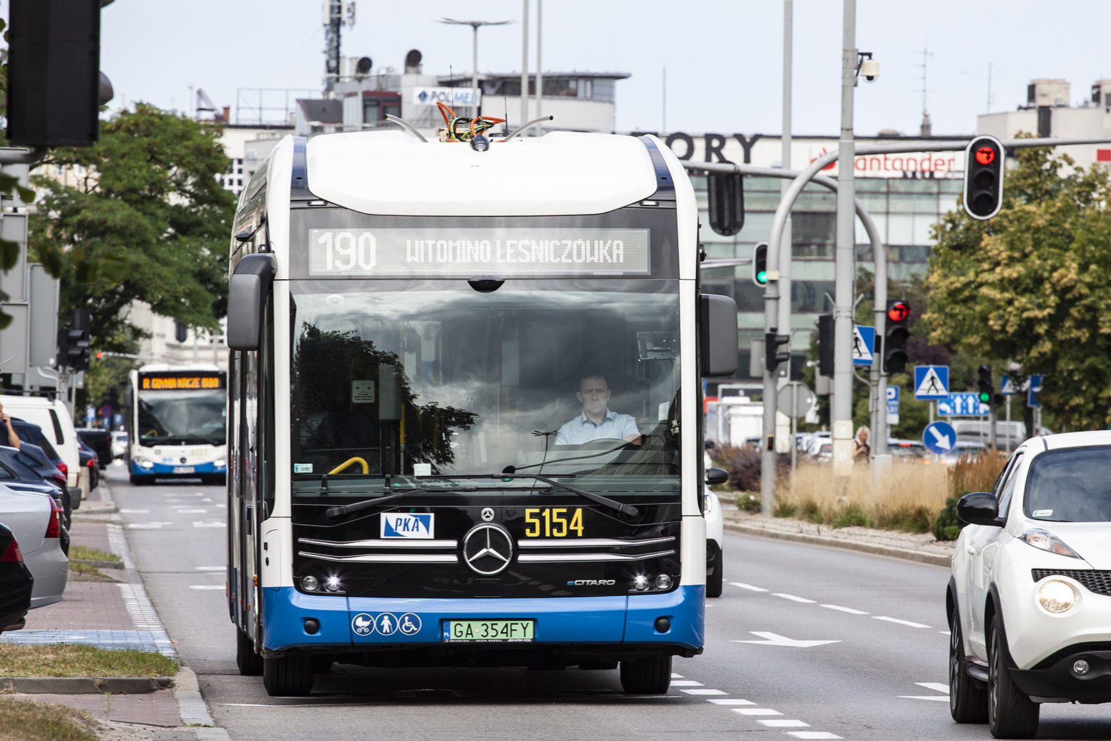 Mercedes eCitaro, Gdynia, ul. Władysława IV